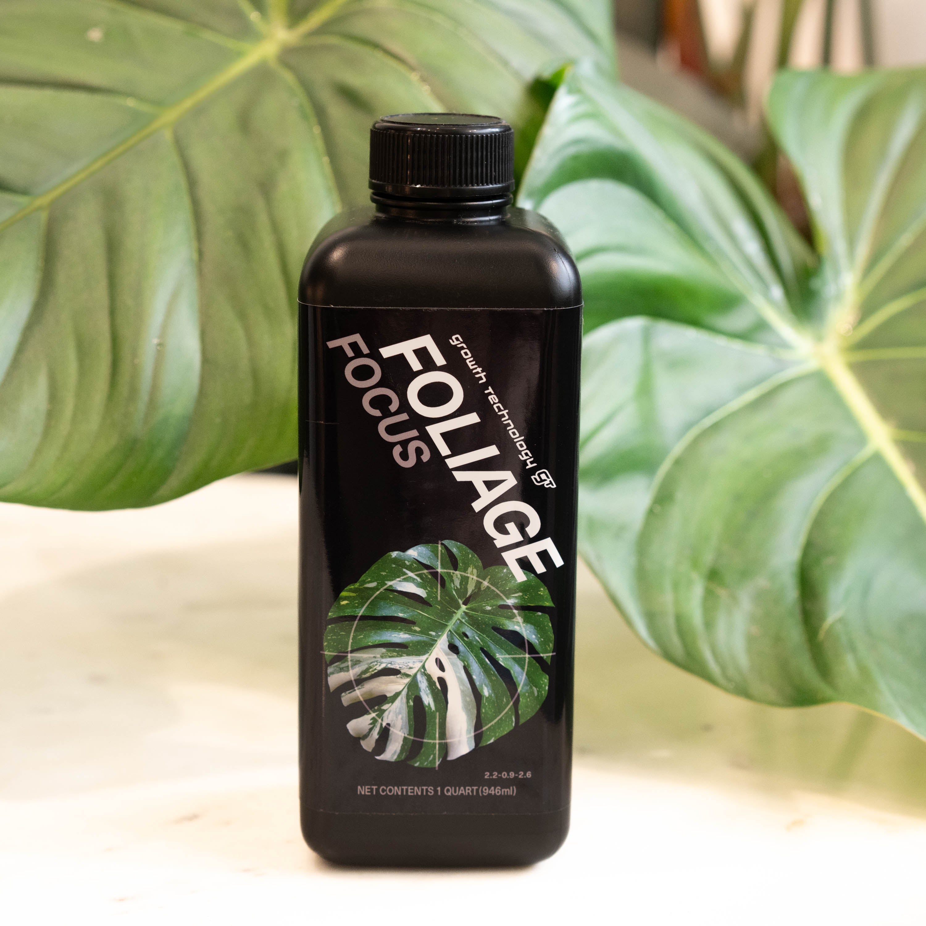 gt focus on foliage plant fertilizer Growth Technology GT Foliage Focus Liter